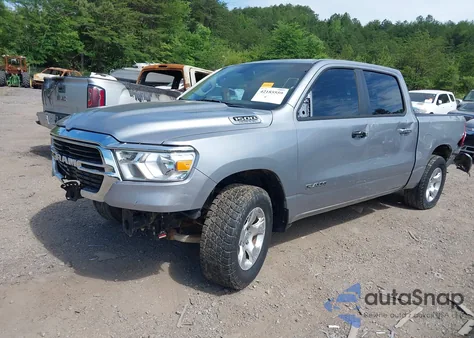 2020 Ram 1500 Big Horn from USA, damaged, VIN 1C6SRFFTXLN101550